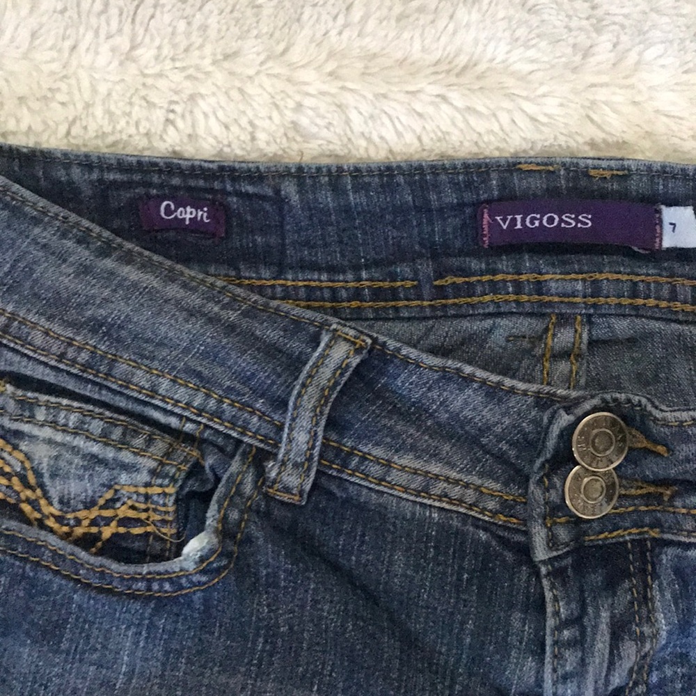 Denim capris - Picture 3 of 3